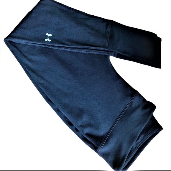 UNDER ARMOUR ColdGear Infrared Technology Activewear Black Leggings Sz XL/L - Picture 2 of 4